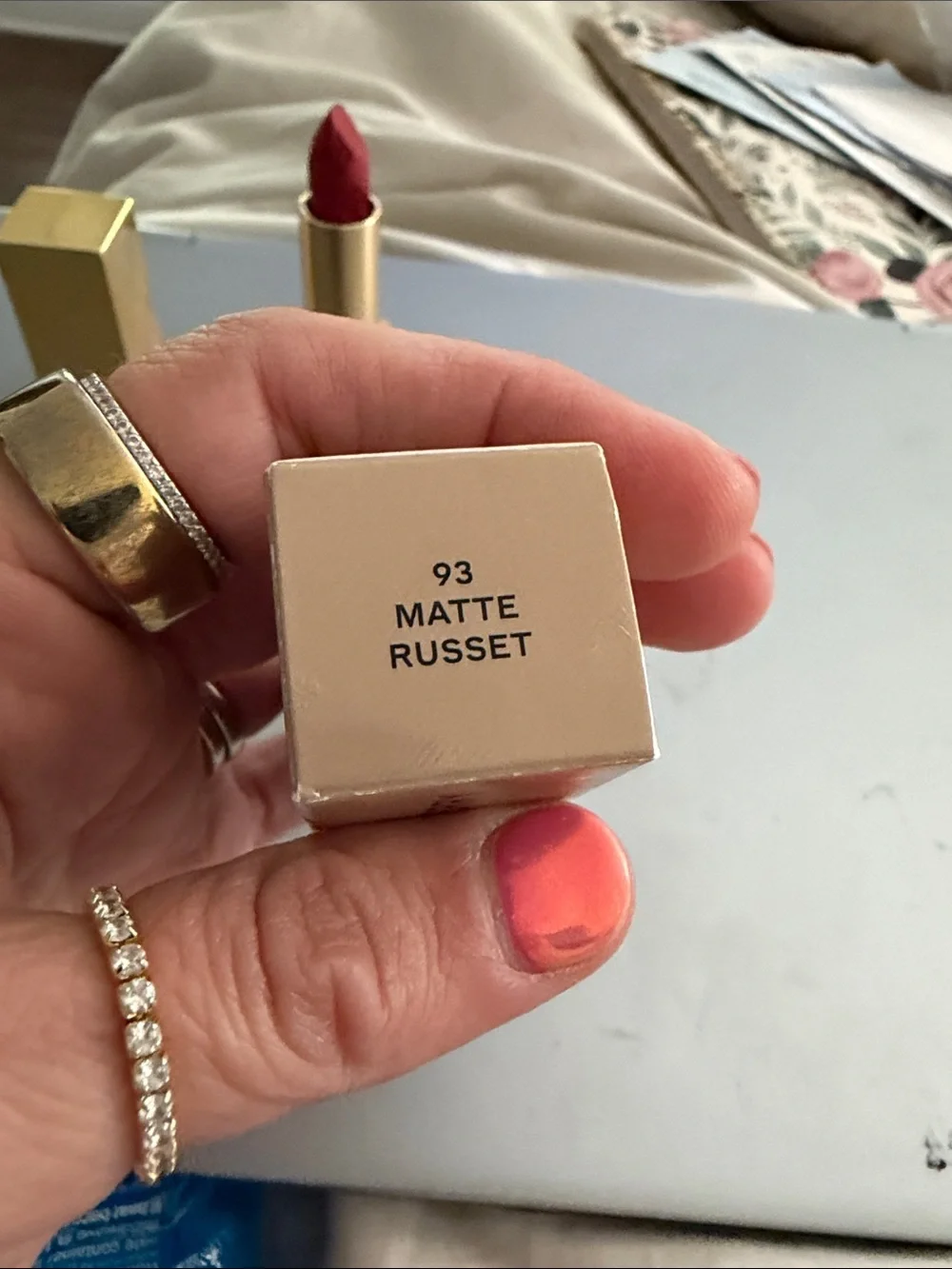 Burberry Matte Russet (93) Lipstick - maroon/Red